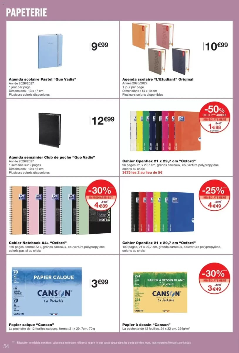 Catalogue Monoprix, page 54 sur 59