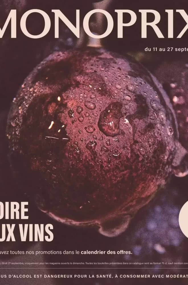 Couverture du catalogue Monoprix, valable 11–27 septembre 2026