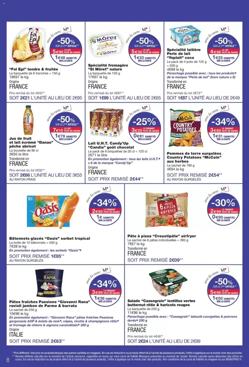 Catalogue Monoprix, page 8 sur 64