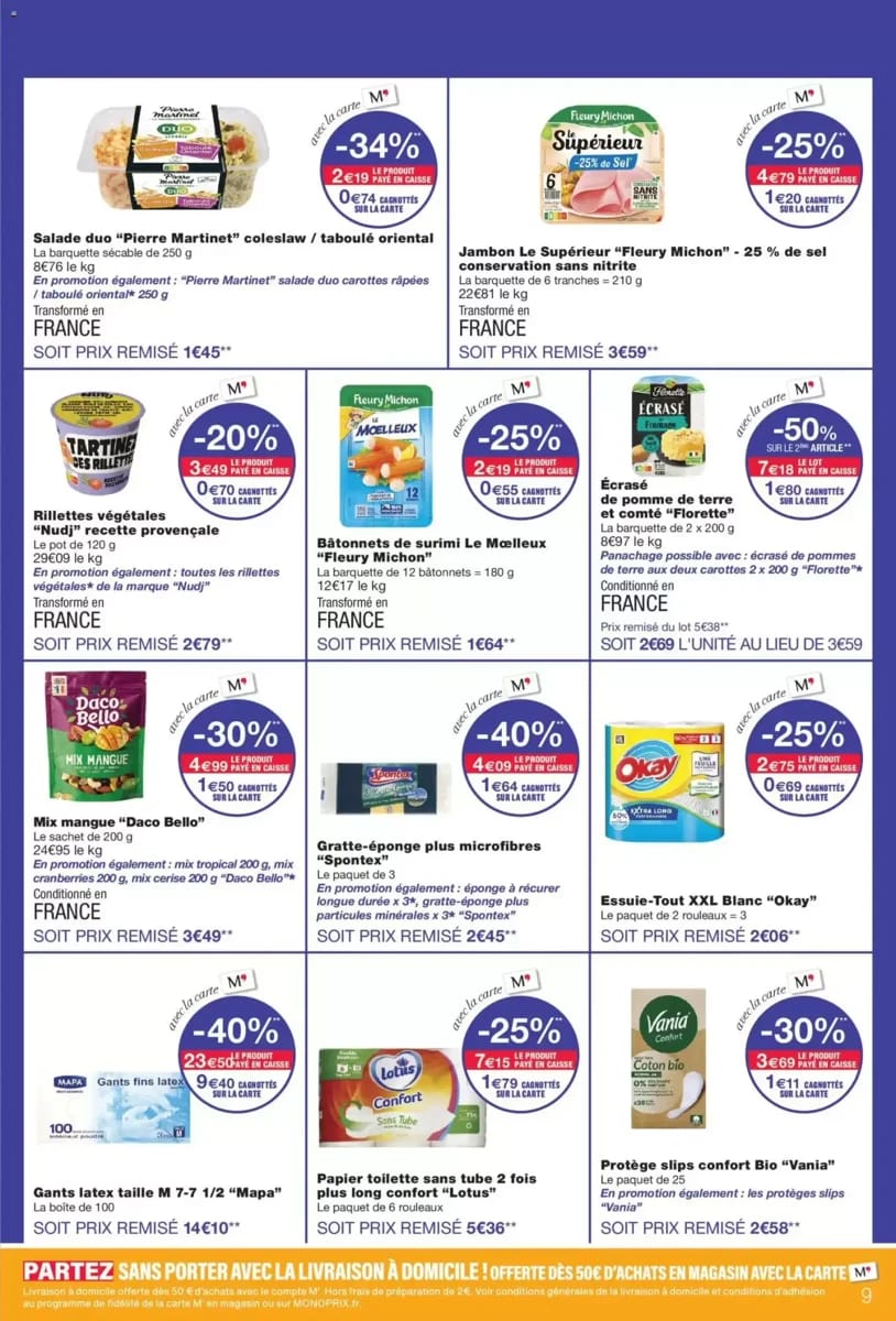 Catalogue Monoprix, page 9 sur 64