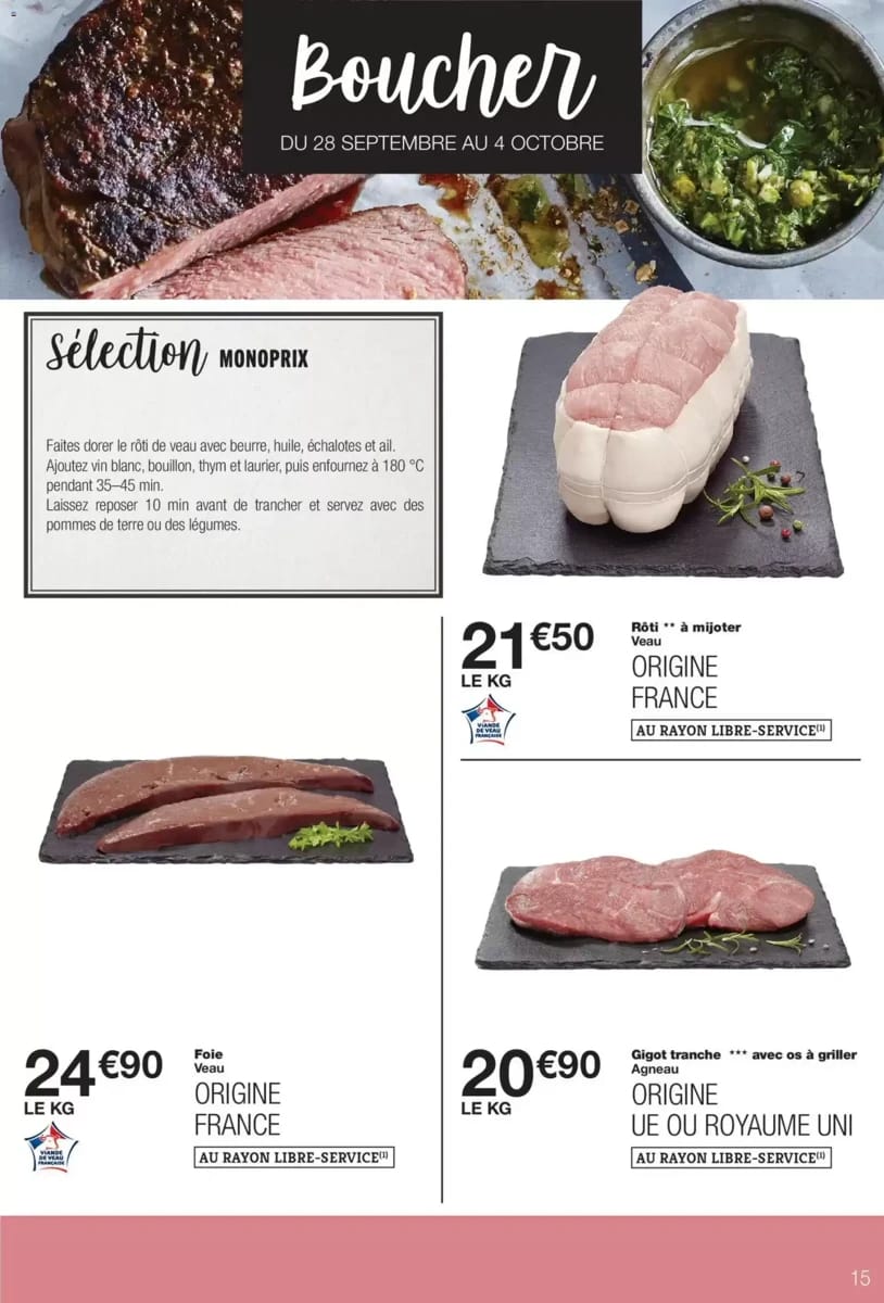 Catalogue Monoprix, page 15 sur 64