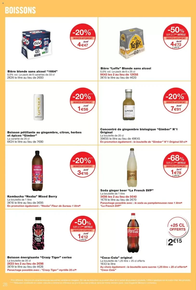 Catalogue Monoprix, page 28 sur 64