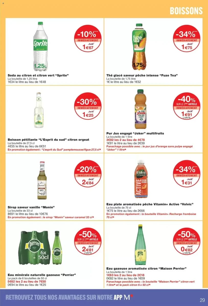 Catalogue Monoprix, page 29 sur 64