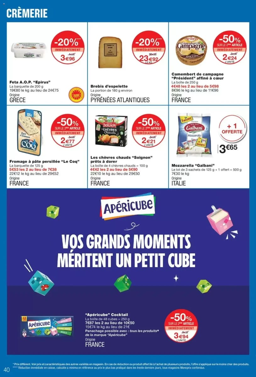 Catalogue Monoprix, page 40 sur 64