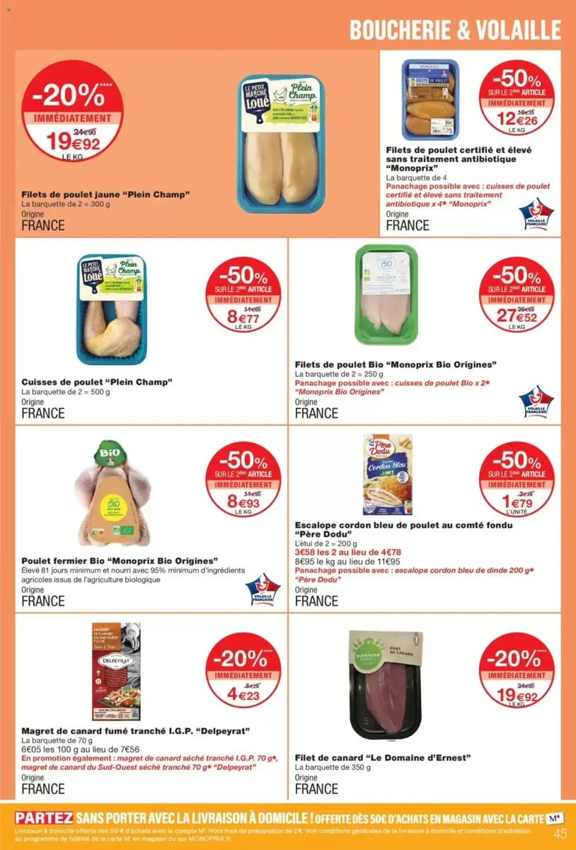 Catalogue Monoprix, page 45 sur 64