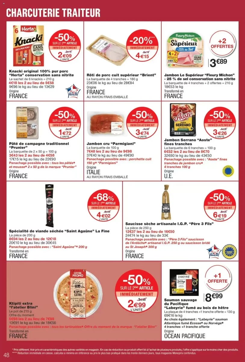 Catalogue Monoprix, page 48 sur 64