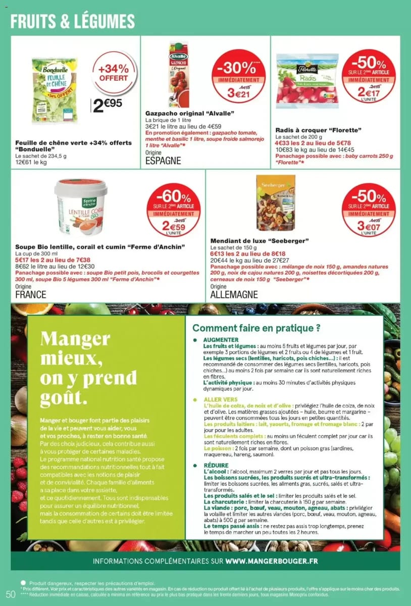 Catalogue Monoprix, page 50 sur 64