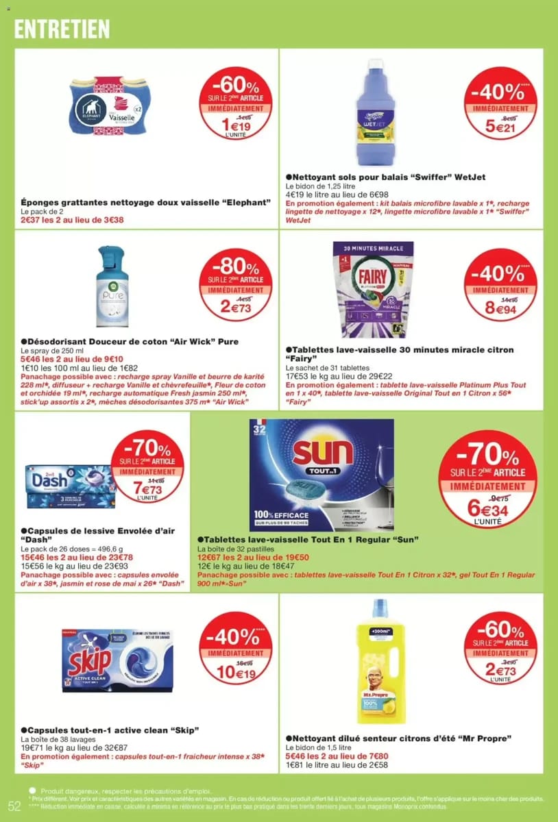 Catalogue Monoprix, page 52 sur 64