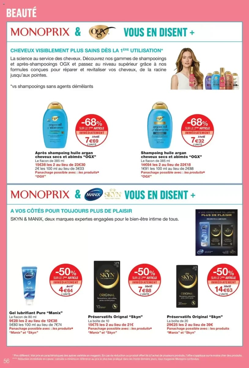 Catalogue Monoprix, page 56 sur 64