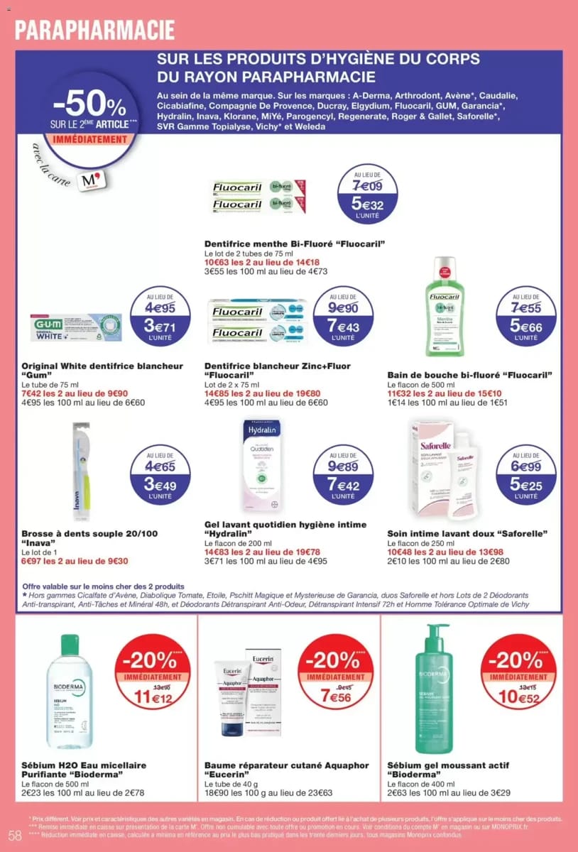 Catalogue Monoprix, page 58 sur 64
