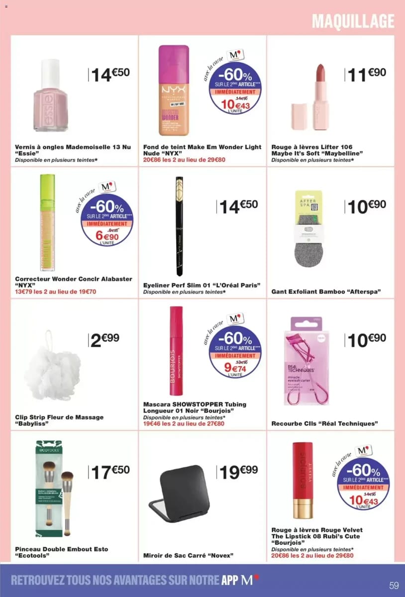 Catalogue Monoprix, page 59 sur 64
