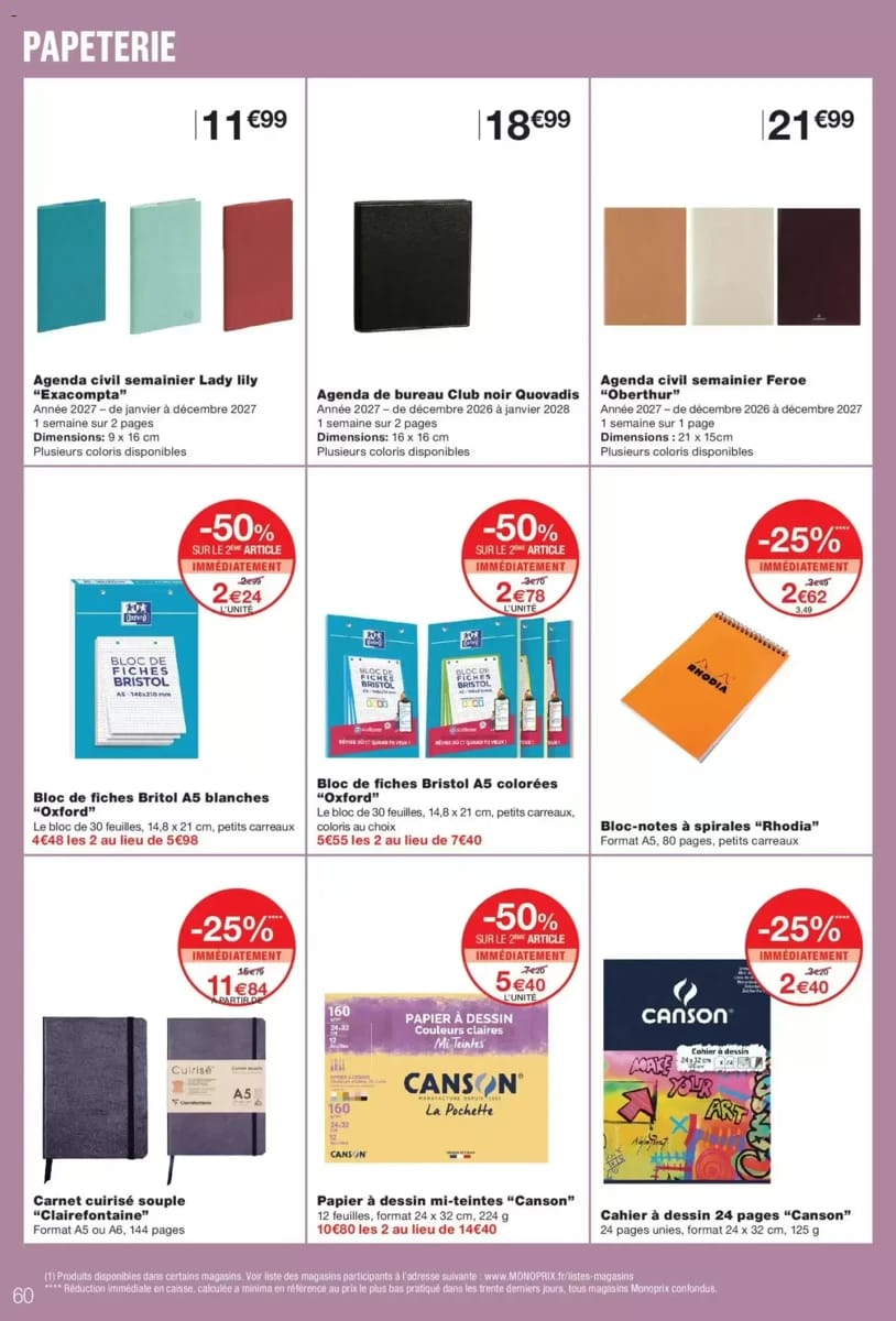 Catalogue Monoprix, page 60 sur 64