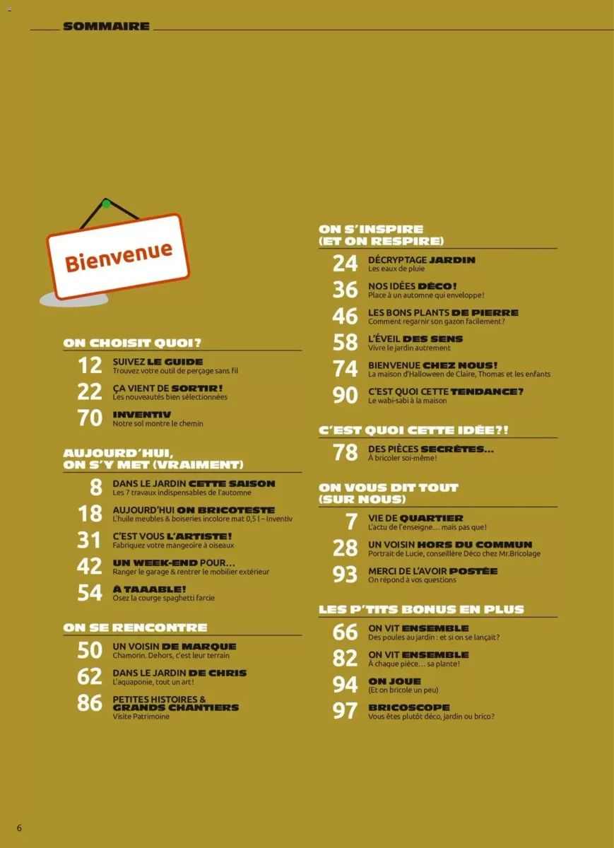 Catalogue Mr Bricolage, page 6 sur 104