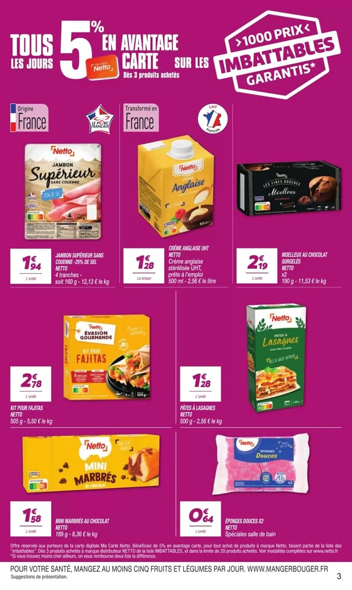 Catalogue Netto, page 3 sur 20
