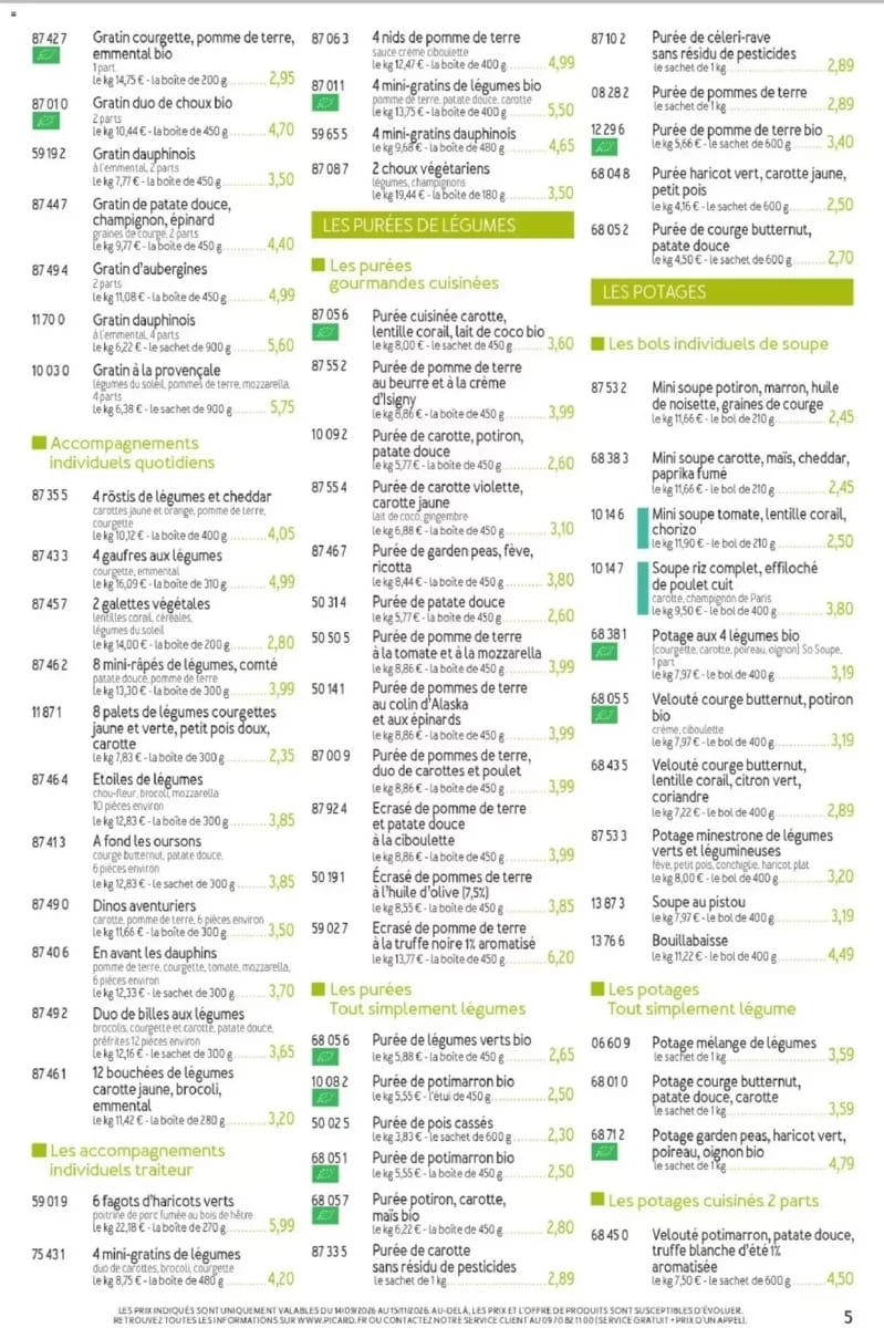 Catalogue Picard, page 5 sur 24
