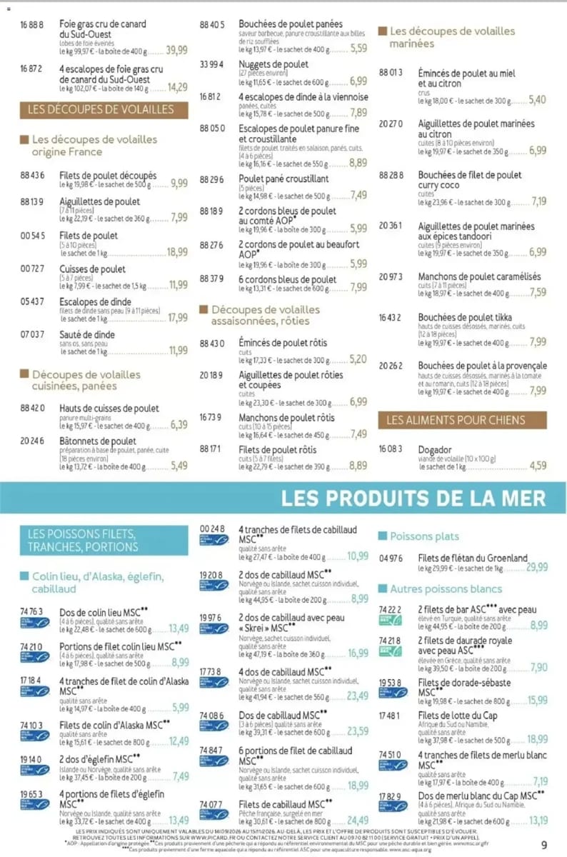 Catalogue Picard, page 9 sur 24