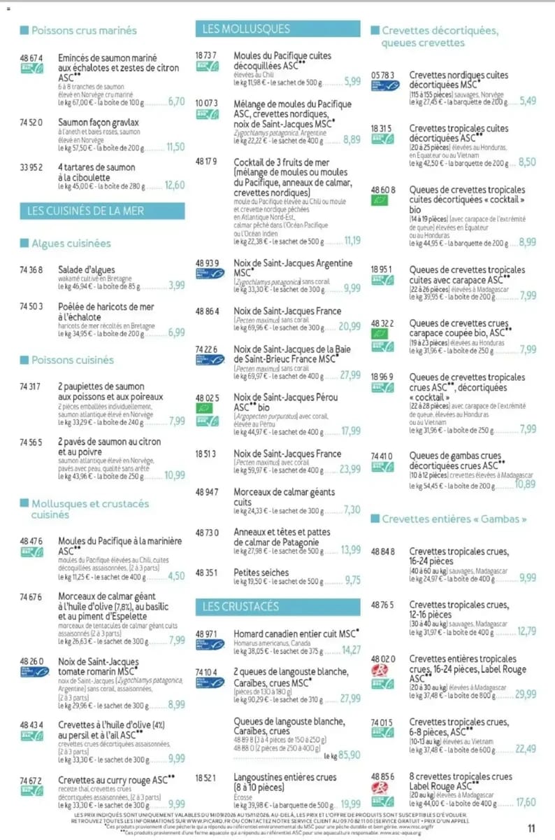 Catalogue Picard, page 11 sur 24