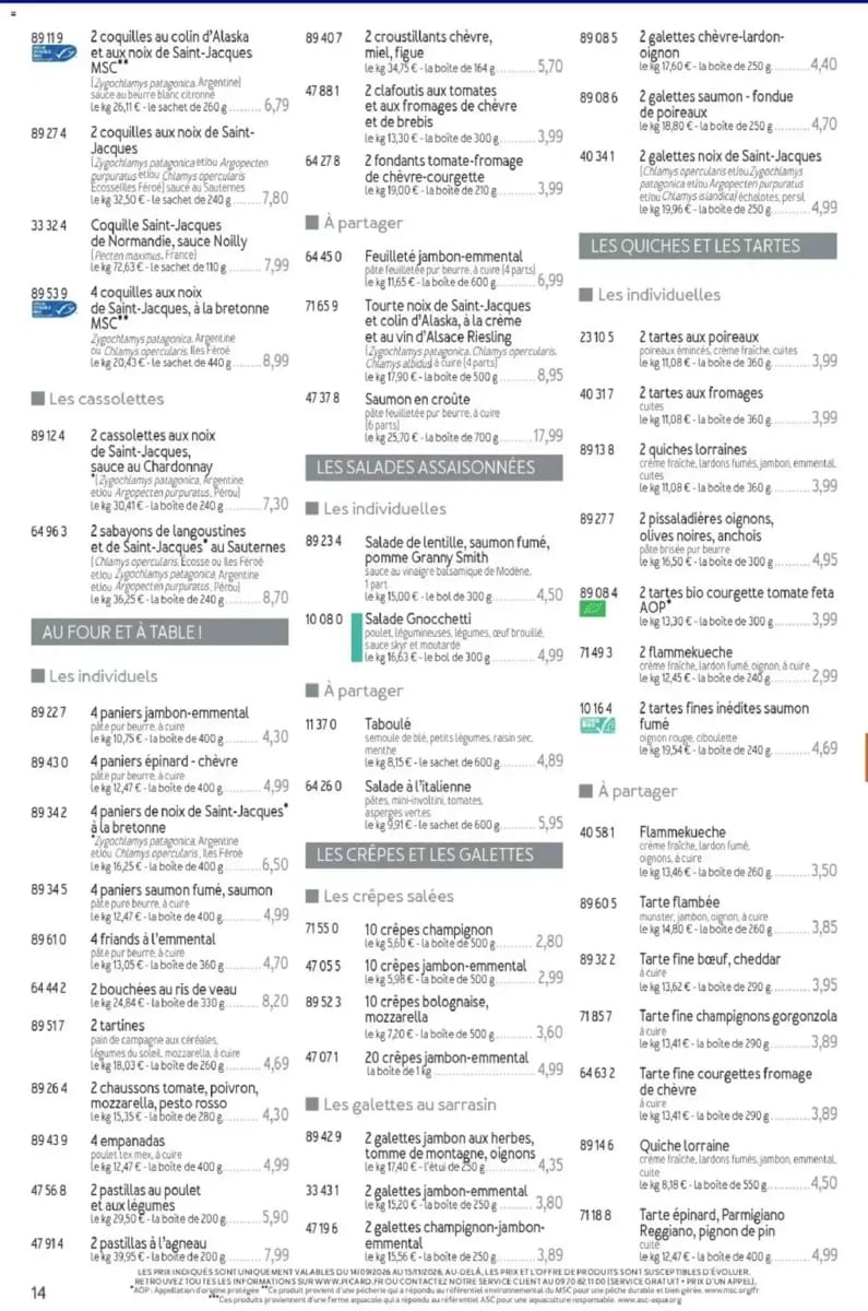 Catalogue Picard, page 14 sur 24