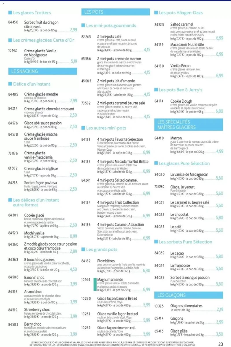 Catalogue Picard, page 23 sur 24