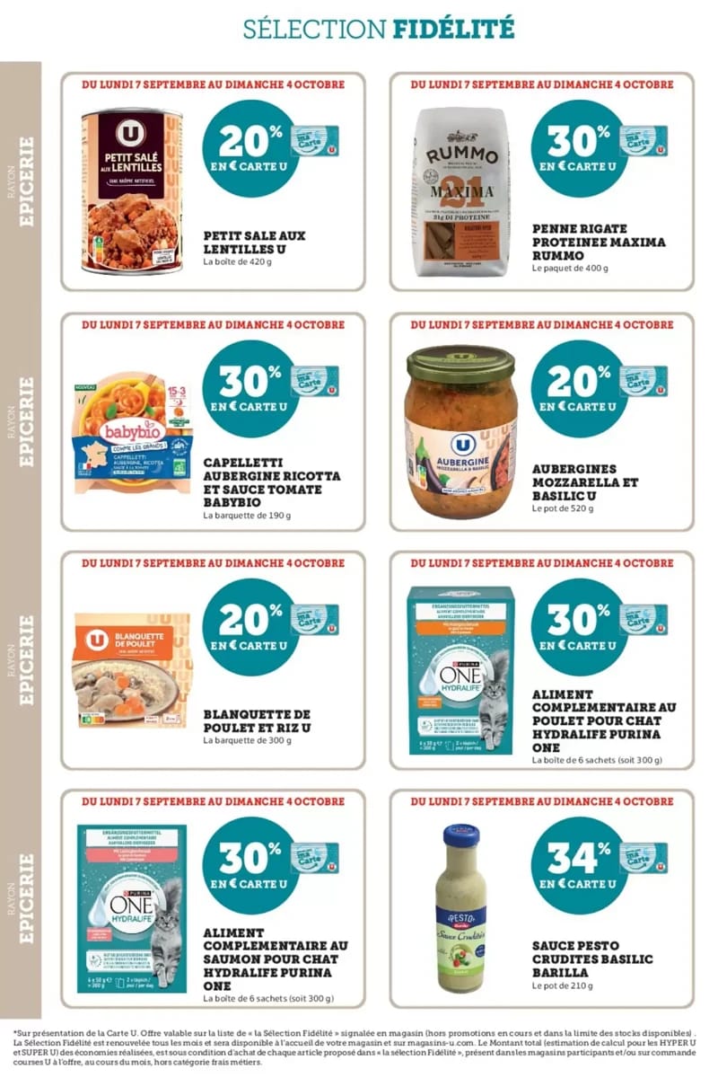 Catalogue Super U, page 30 sur 44