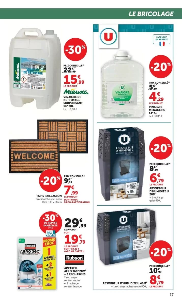 Catalogue Super U, page 17 sur 20