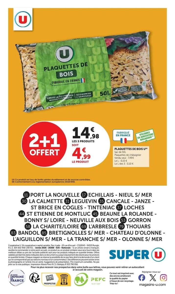 Catalogue Super U, page 20 sur 20