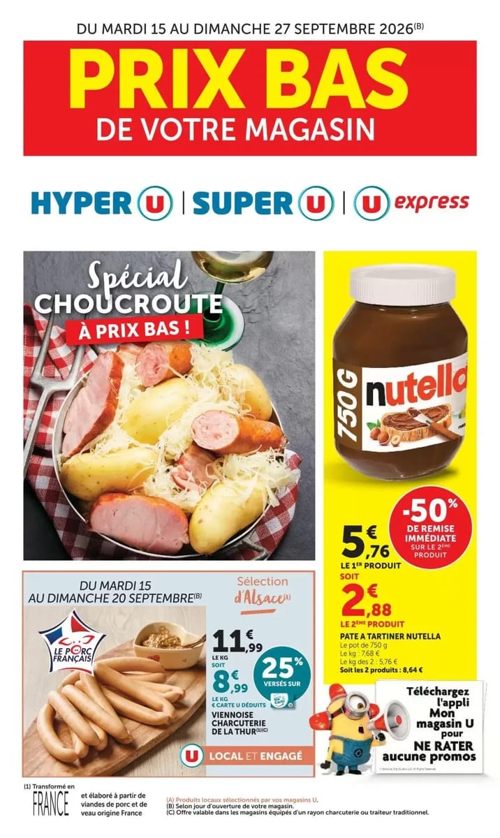 Catalogue Super U, page 1 sur 36