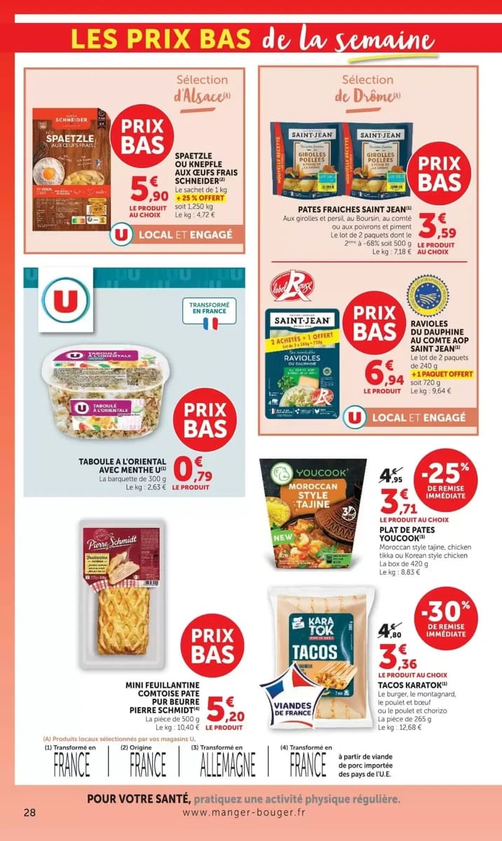 Catalogue Super U, page 28 sur 36