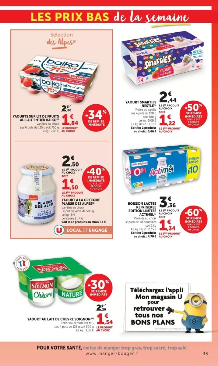 Catalogue Super U, page 33 sur 36