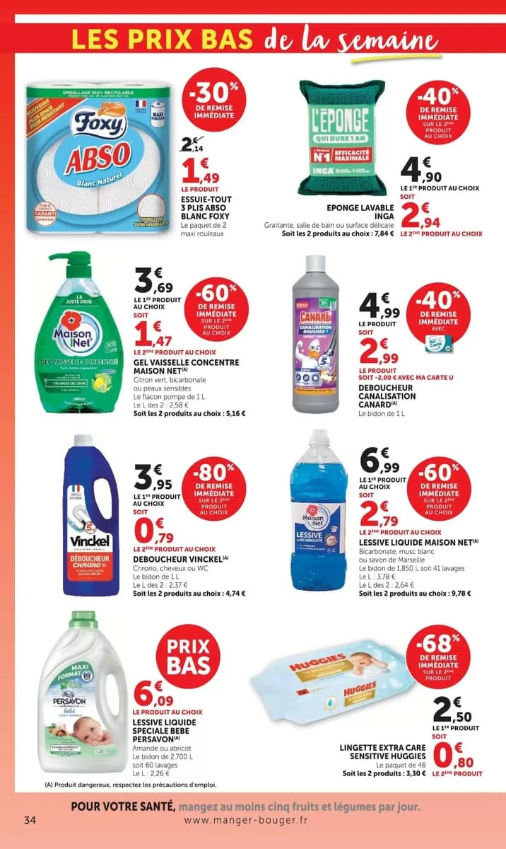 Catalogue Super U, page 34 sur 36