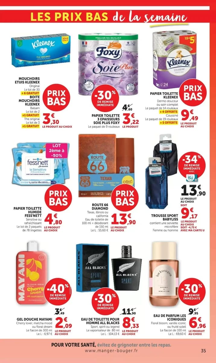 Catalogue Super U, page 35 sur 36