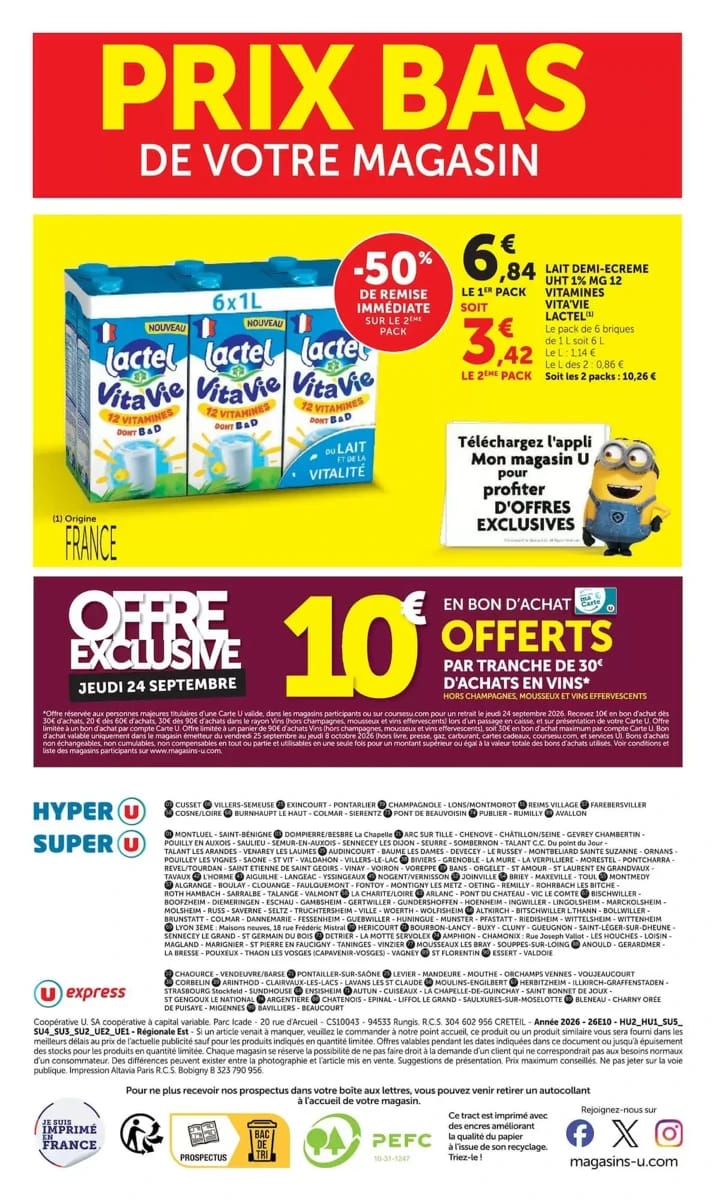 Catalogue Super U, page 36 sur 36