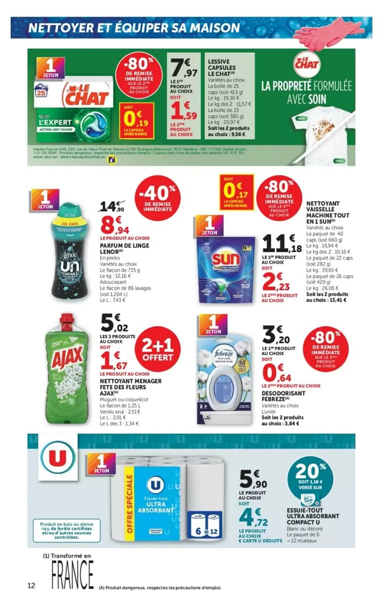 Catalogue Super U, page 12 sur 36