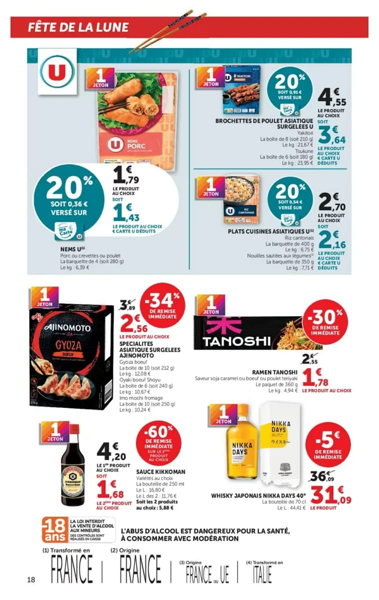 Catalogue Super U, page 18 sur 36