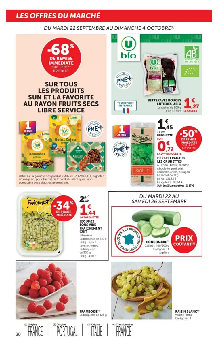 Catalogue Super U, page 30 sur 36