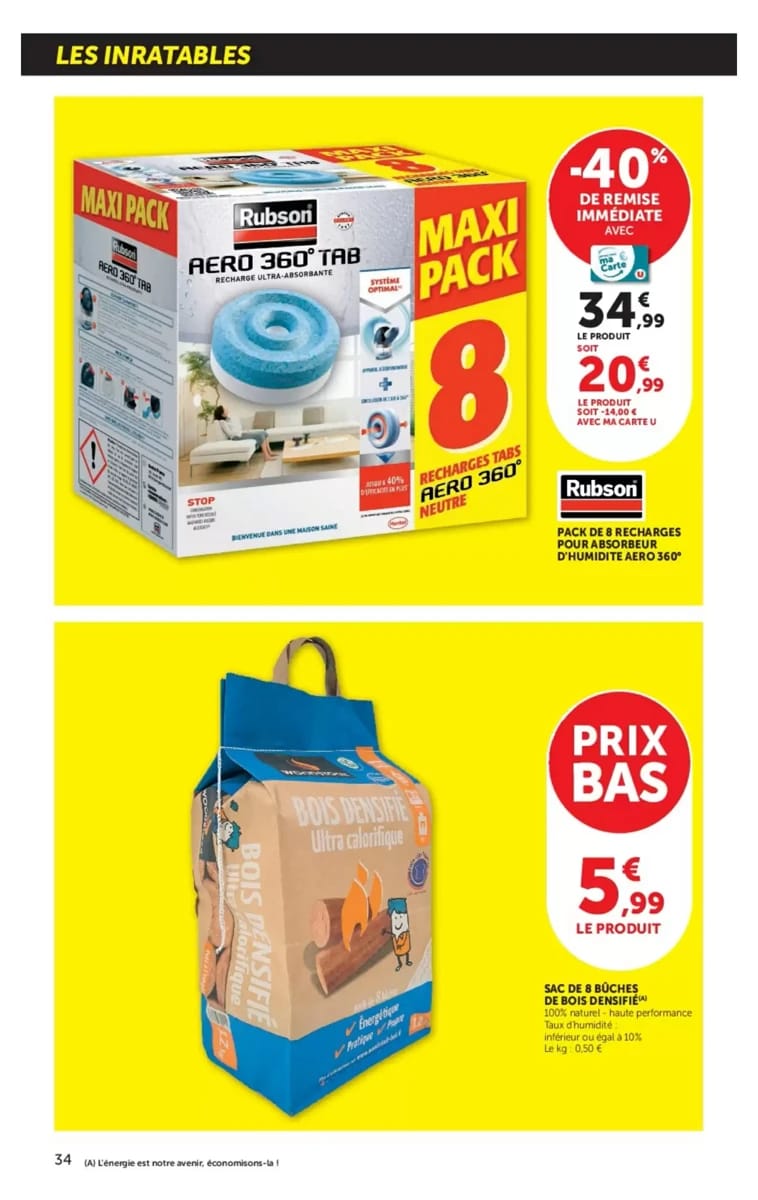 Catalogue Super U, page 34 sur 36