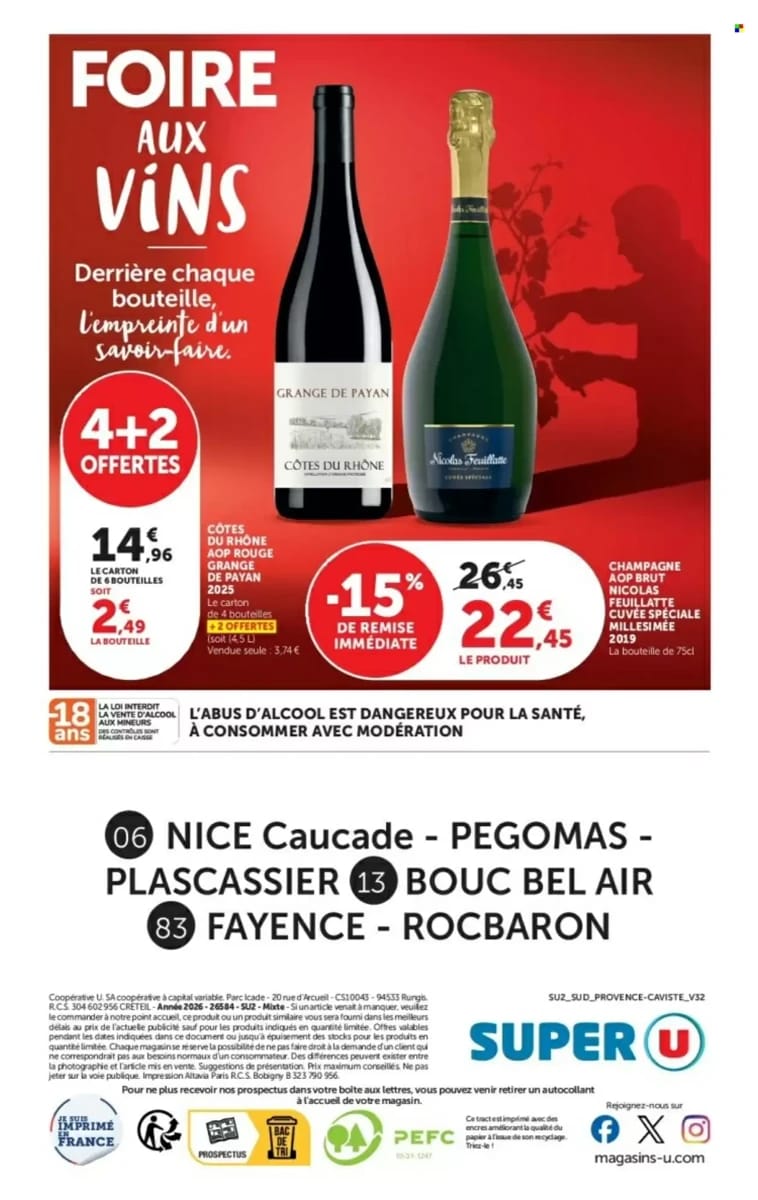 Catalogue Super U, page 36 sur 44
