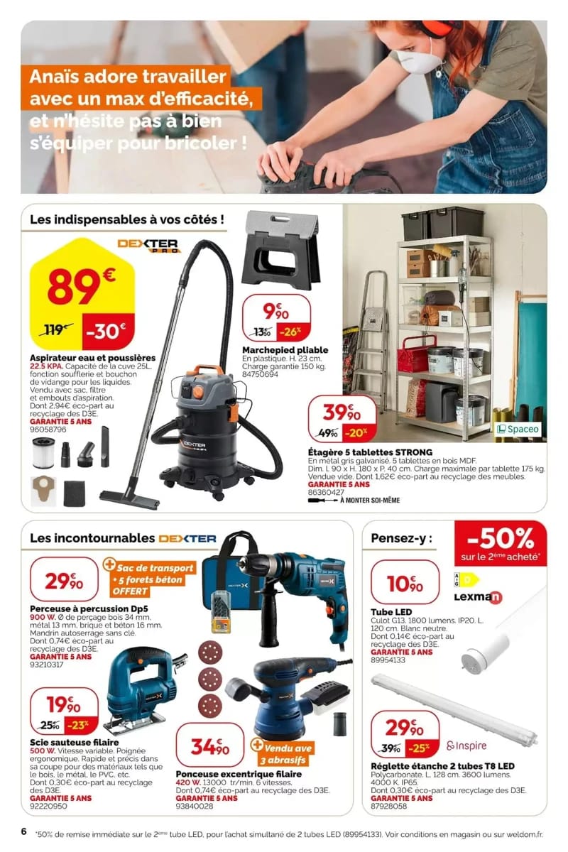 Catalogue Weldom, page 6 sur 8